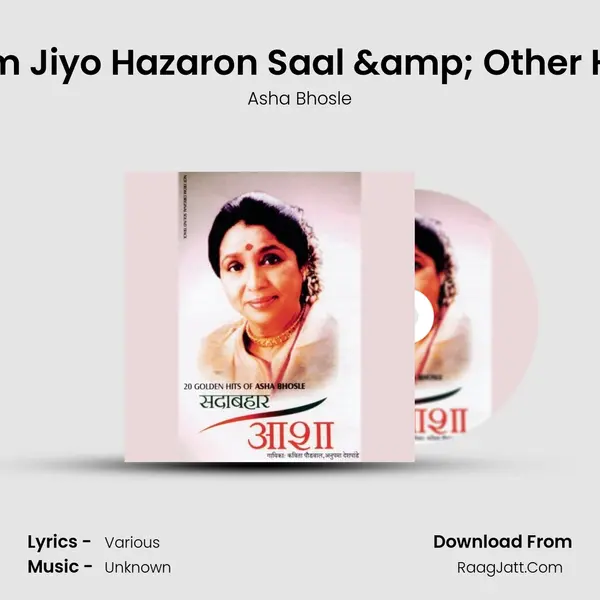 Tum Jiyo Hazaron Saal & Other Hits MP3 Song by Asha Bhosle Cover