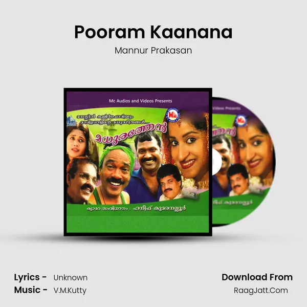 Pooram Kaanana MP3 Song by Mannur Prakasan Cover