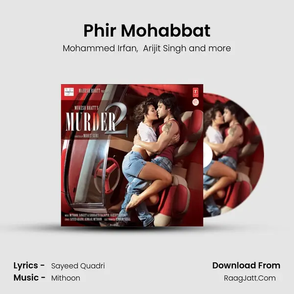 Phir Mohabbat MP3 Song by Mohammed Irfan Cover