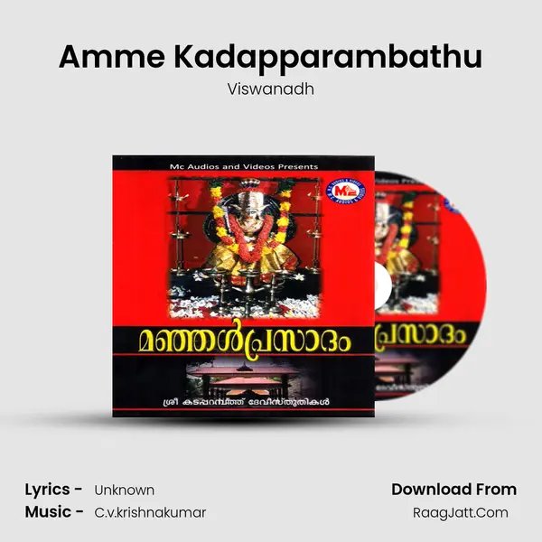Amme Kadapparambathu MP3 Song by Viswanadh Cover