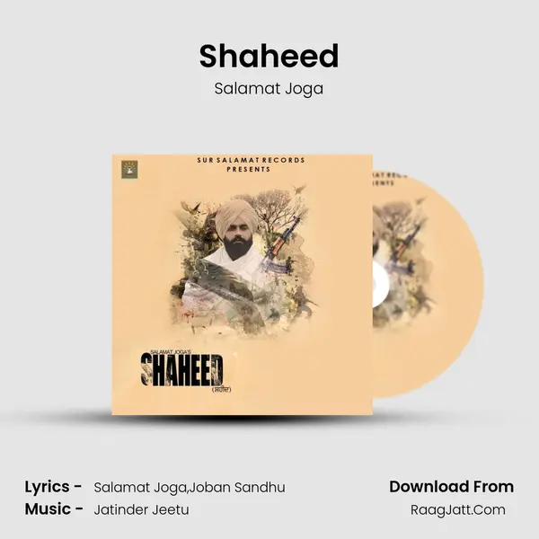 Shaheed MP3 Song by Salamat Joga Cover