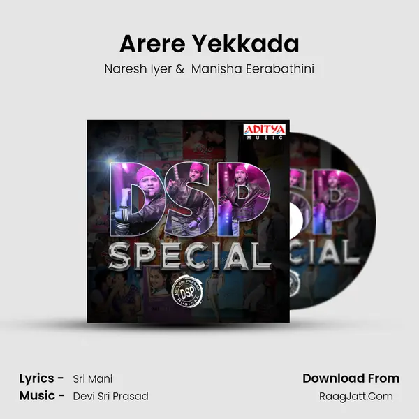 Arere Yekkada Cover
