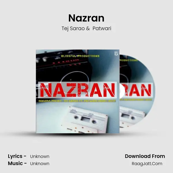 Nazran MP3 Song by Tej Sarao Cover