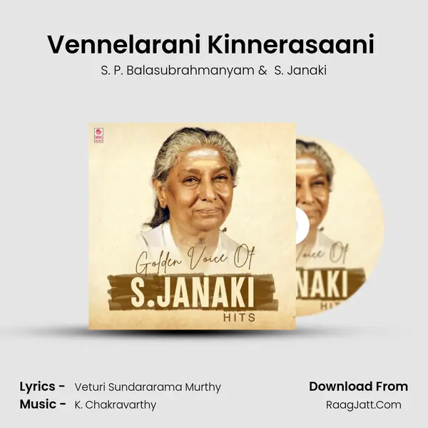 Vennelarani Kinnerasaani (From "Chakravarthy") Cover