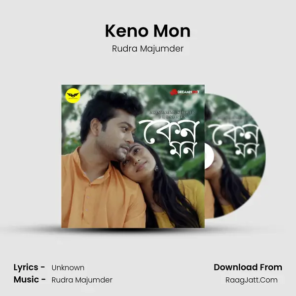 Keno Mon MP3 Song by Rudra Majumder Cover