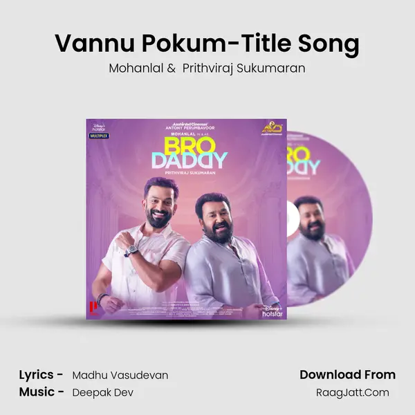 Vannu Pokum-Title Song MP3 Song by Mohanlal Cover