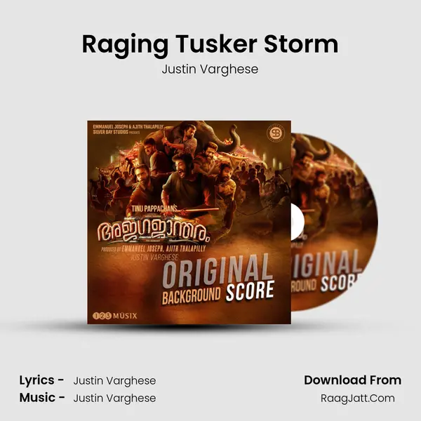 Raging Tusker Storm MP3 Song by Justin Varghese Cover