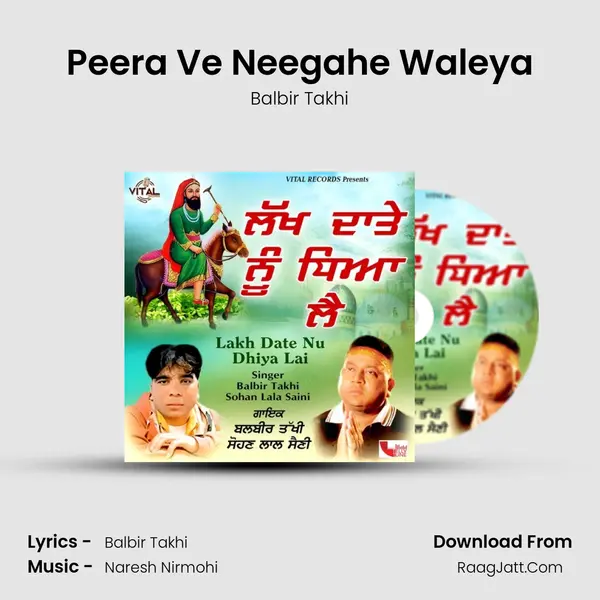 Peera Ve Neegahe Waleya MP3 Song by Balbir Takhi Cover