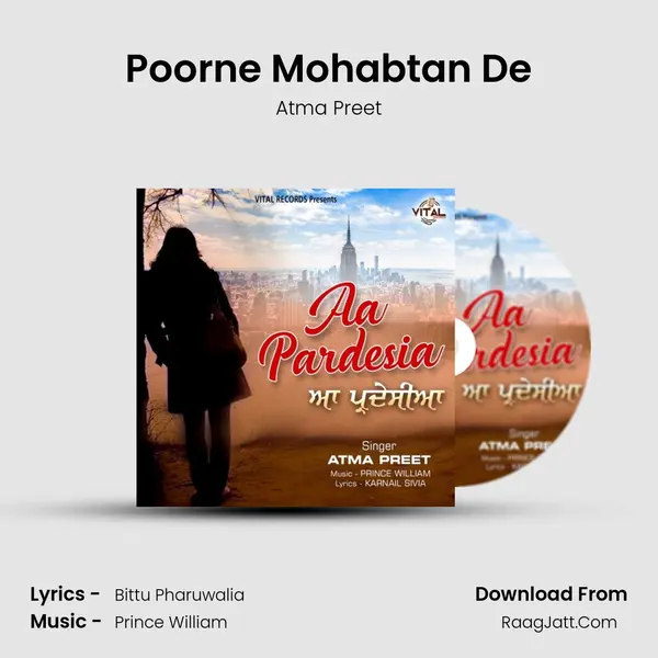 Poorne Mohabtan De MP3 Song by Atma Preet Cover