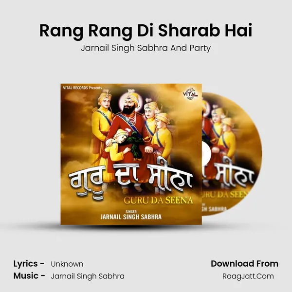 Rang Rang Di Sharab Hai Cover