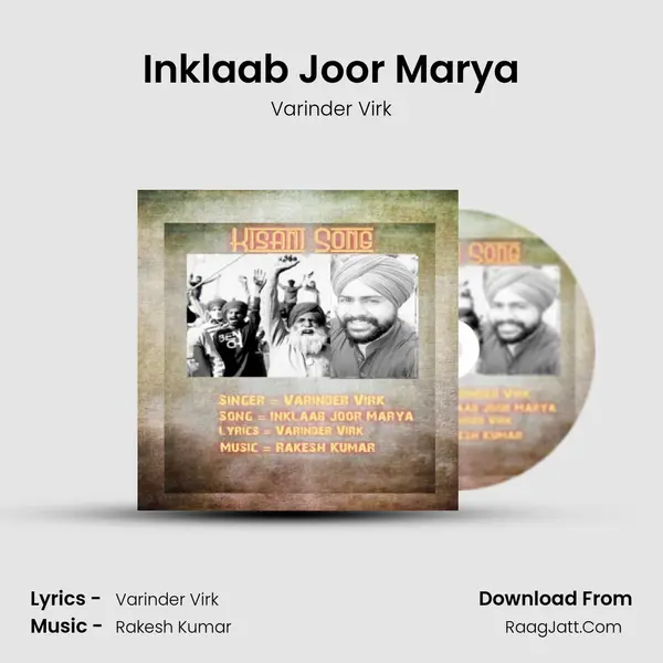 Inklaab Joor Marya MP3 Song by Varinder Virk Cover