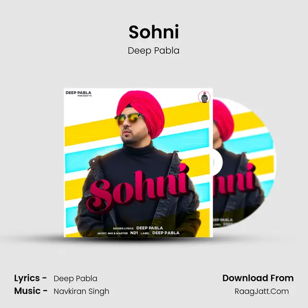 Sohni MP3 Song by Deep Pabla Cover
