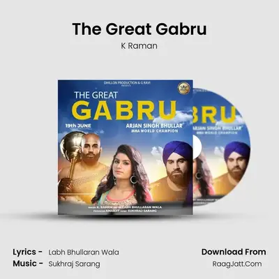 The Great Gabru MP3 Song by K Raman Cover
