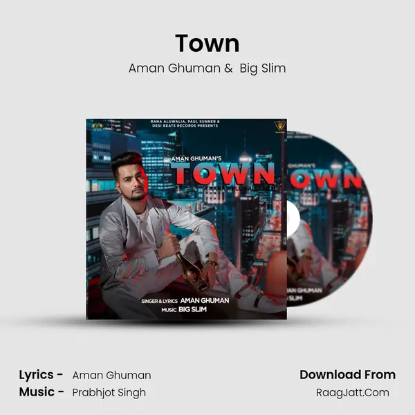 Town MP3 Song by Aman Ghuman Cover