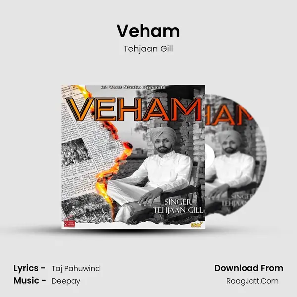 Veham MP3 Song by Tehjaan Gill Cover