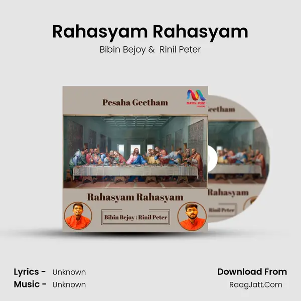 Rahasyam Rahasyam MP3 Song by Bibin Bejoy Cover