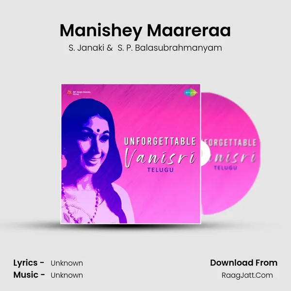 Manishey Maareraa Cover