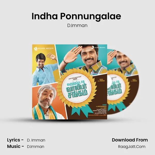 Indha Ponnungalae (Karaoke) MP3 Song by D.Imman Cover