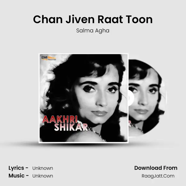 Chan Jiven Raat Toon MP3 Song by Salma Agha Cover