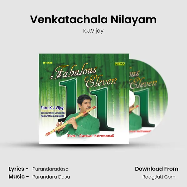 Venkatachala Nilayam MP3 Song by K.J.Vijay Cover