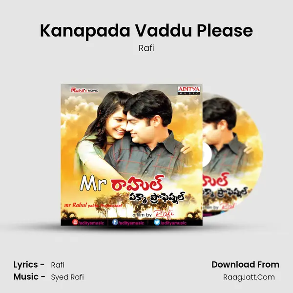 Kanapada Vaddu Please MP3 Song by Rafi Cover