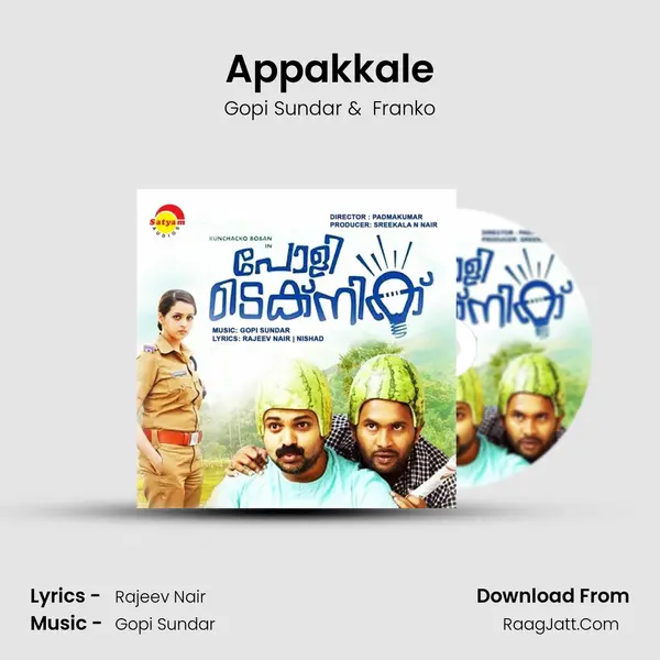 Appakkale MP3 Song by Gopi Sundar Cover
