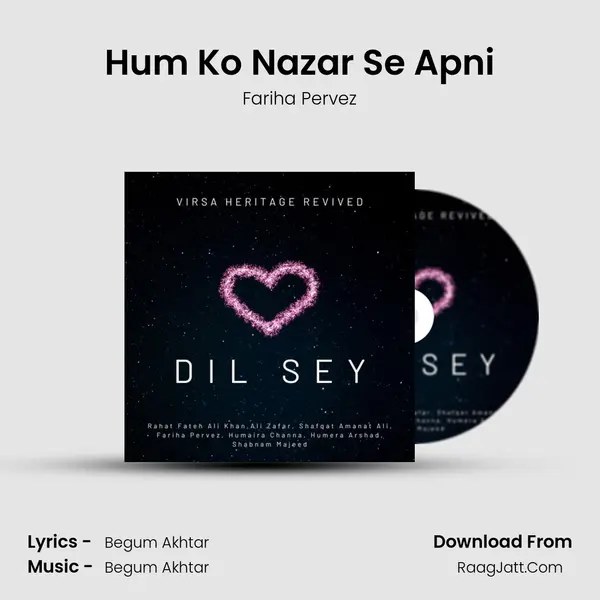 Hum Ko Nazar Se Apni MP3 Song by Fariha Pervez Cover