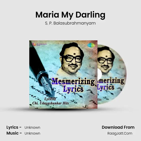 Maria My Darling Cover