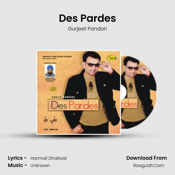 Des Pardes MP3 Song by Gurjeet Pandori Cover