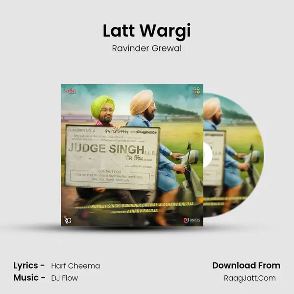 Latt Wargi MP3 Song by Ravinder Grewal Cover