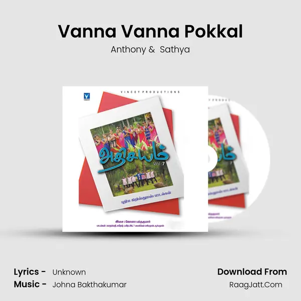 Vanna Vanna Pokkal MP3 Song by Anthony Cover
