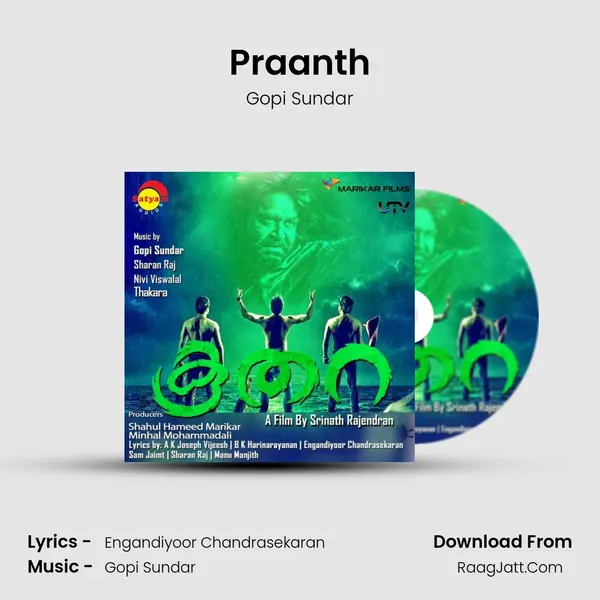 Praanth MP3 Song by Gopi Sundar Cover