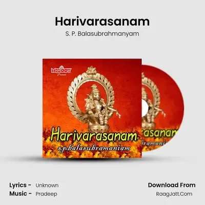Harivarasanam MP3 Song by S. P. Balasubrahmanyam Cover
