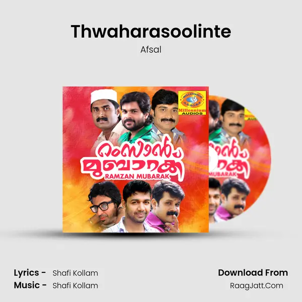 Thwaharasoolinte MP3 Song by Afsal Cover