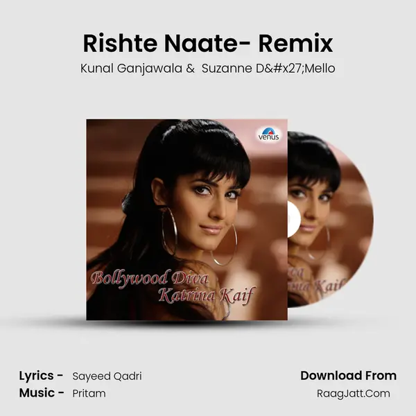 Rishte Naate- Remix MP3 Song by Kunal Ganjawala Cover