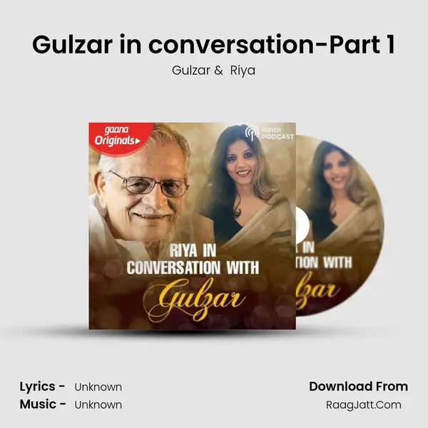Gulzar in conversation-Part 1 MP3 Song by Gulzar Cover