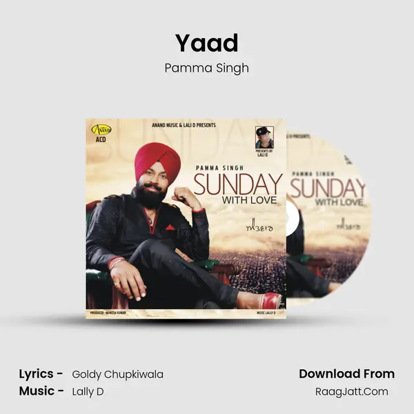 Yaad MP3 Song by Pamma Singh Cover