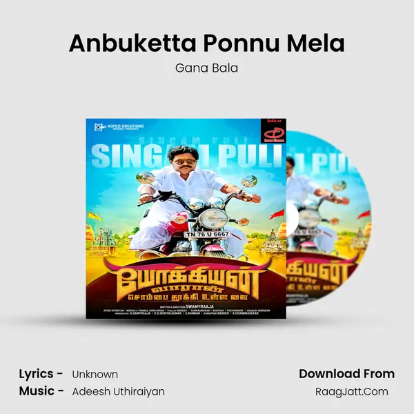 Anbuketta Ponnu Mela MP3 Song by Gana Bala Cover