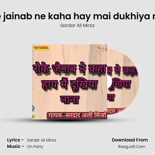 Roke jainab ne kaha hay mai dukhiya nana Cover