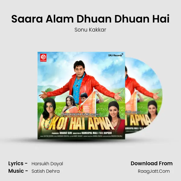 Saara Alam Dhuan Dhuan Hai MP3 Song by Sonu Kakkar Cover