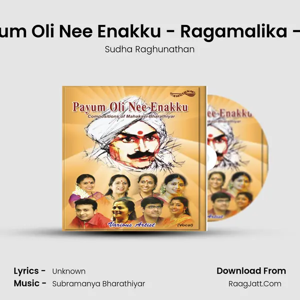 Payum Oli Nee Enakku - Ragamalika - Adi MP3 Song by Sudha Raghunathan Cover
