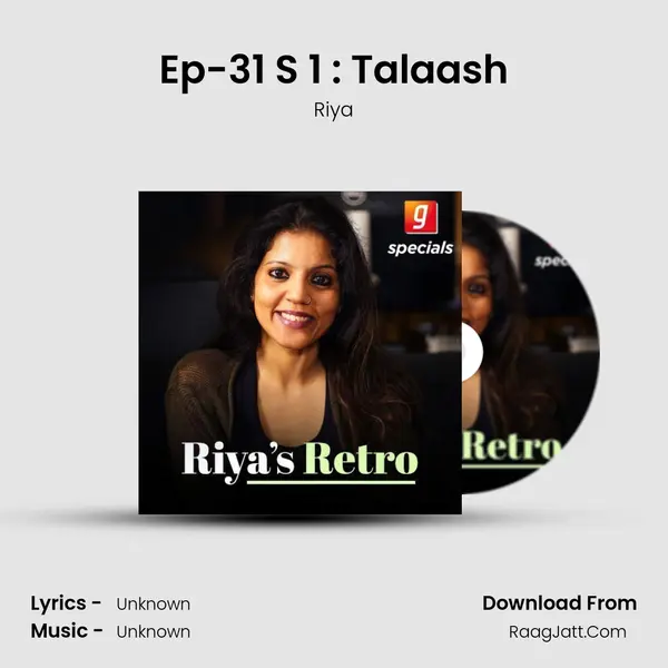 Ep-31 S 1 : Talaash MP3 Song by Riya Cover