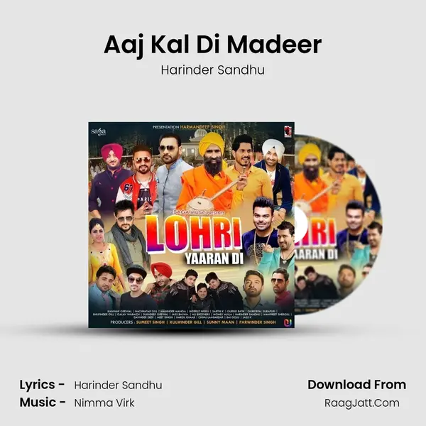 Aaj Kal Di Madeer MP3 Song by Harinder Sandhu Cover