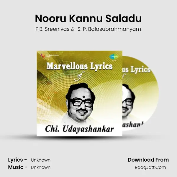 Nooru Kannu Saladu Cover