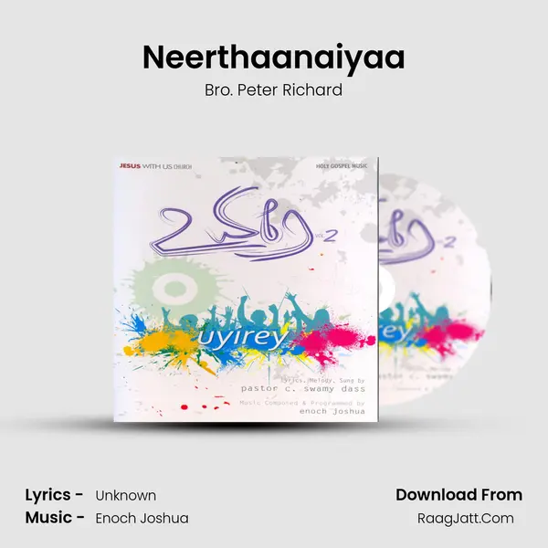 Neerthaanaiyaa MP3 Song by Bro. Peter Richard Cover
