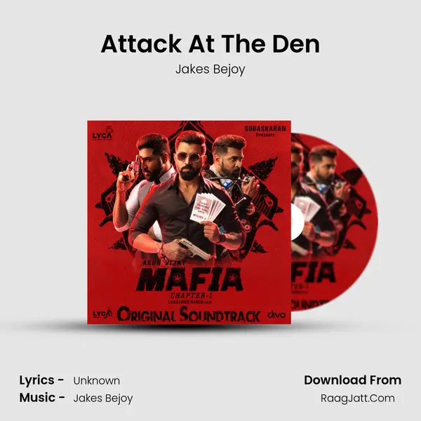 Attack At The Den MP3 Song by Jakes Bejoy Cover