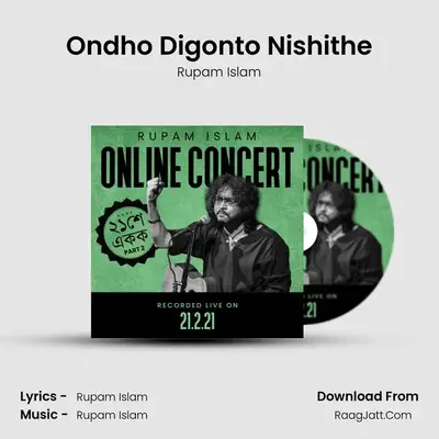 Ondho Digonto Nishithe MP3 Song by Rupam Islam Cover
