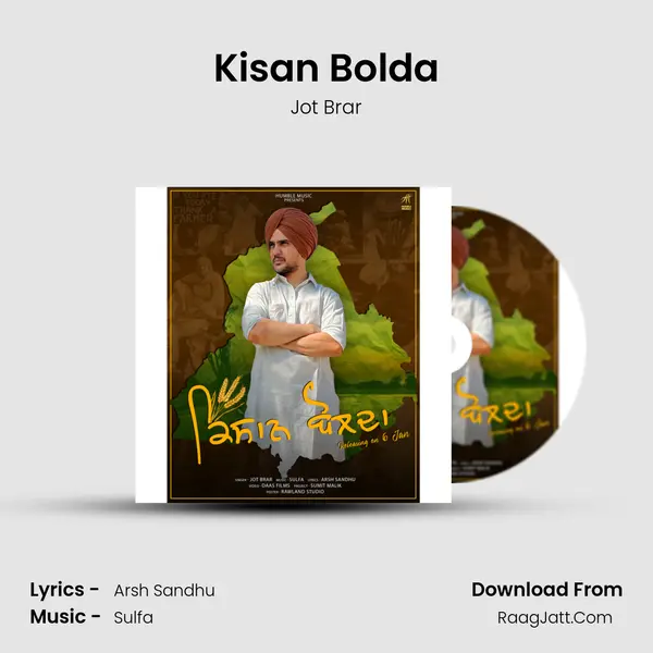 Kisan Bolda MP3 Song by Jot Brar Cover