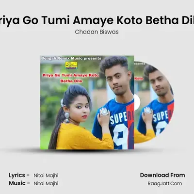 Priya Go Tumi Amaye Koto Betha Dile - Chadan Biswas