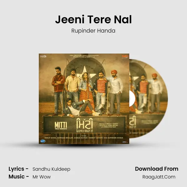 Jeeni Tere Nal MP3 Song by Rupinder Handa Cover
